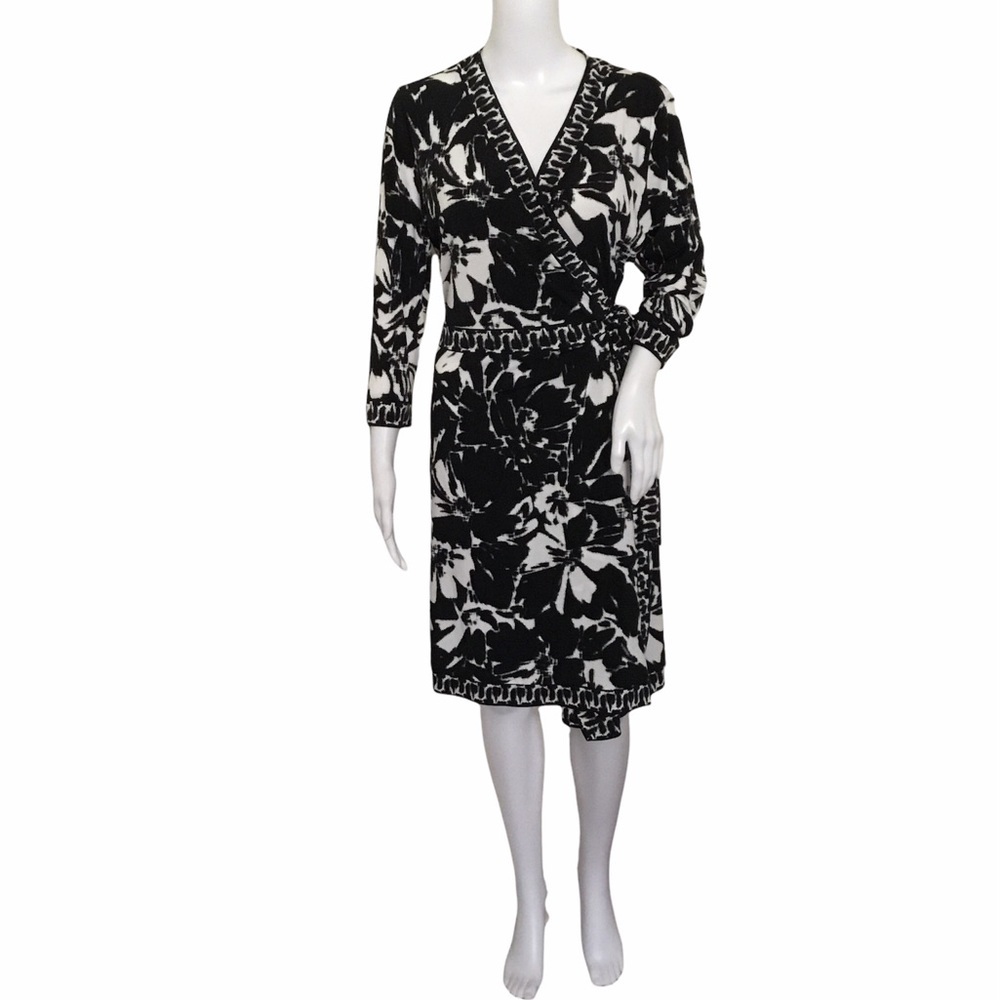 Alfani Floral Wrap Dress